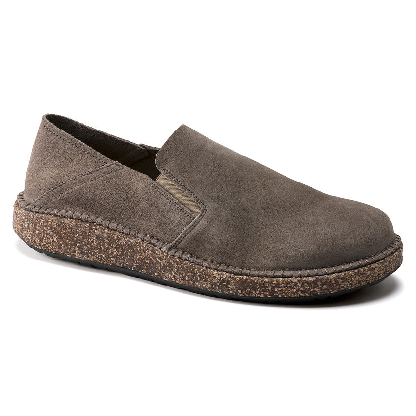 Birkenstock Callan Suede Leather Gray Taupe